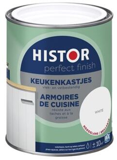 Histor Perfect Finish Keukenkastjes Hoogglans Wit 0,75l