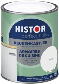 Histor Perfect Finish Keukenkastjes Mat Wit 0,75l