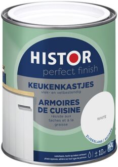 Histor Perfect Finish Keukenkastjes Zijdeglans Wit 0,75l