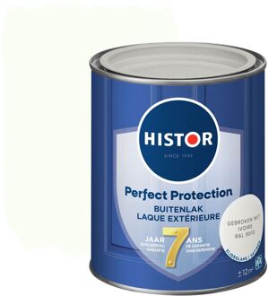 Histor Perfect Protection Buitenlak Zijdeglans Gebroken Wit Ral 9010 0,75 Ltr