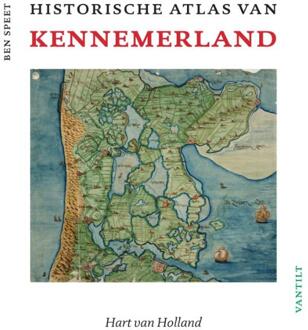 Historische atlas van Kennemerland - Boek Ben Speet (9460041728)