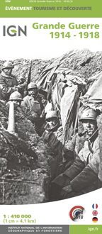 Historische Kaart Grande guerre 1914 - 1918, Great War | IGN - Institut Géographique National