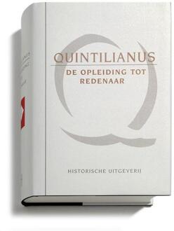 Historische Uitgeverij Groningen De opleiding tot redenaar - Boek Quintilianus (9065544232)