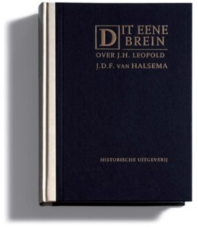 Historische Uitgeverij Groningen Dit eene brein - Boek J.D.F. van Halsema (9065543325)