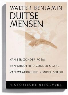 Historische Uitgeverij Groningen Duitse mensen - Boek Walter Benjamin (9065542728)