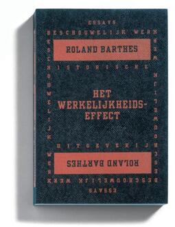 Historische Uitgeverij Groningen Het werkelijkheidseffect - Boek R. Barthes (9065541233)