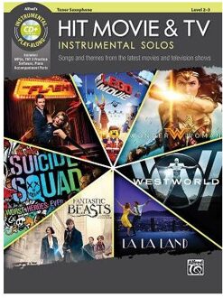 Hit Movie TV Instrumental Solos Tenor Sa