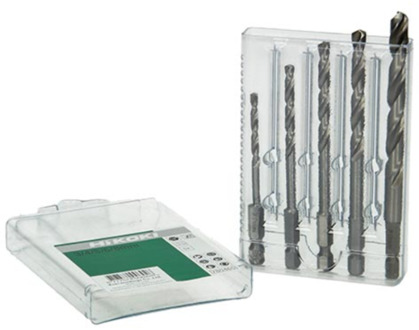 Hitachi Cassette hss-g din 338 boren met 1/4" 5-delig