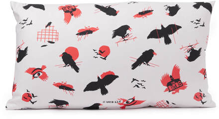 Hitchcock The Birds Flight Collage Rechthoekige Kussen - 30x50cm - Soft Touch