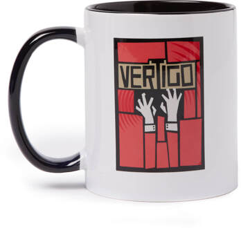 Hitchcock Vertigo Spiral Mok - Zwart