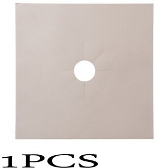 Hittebestendig Gas Range Protector 1/4 Pcs Brander Cover, non-stick Herbruikbare Gasfornuis Brander Liner Protectoritchen Accesso licht grijs