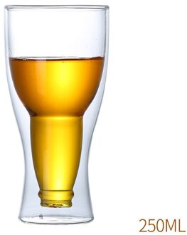 Hittebestendig Glas Met Handvat Bier Drinken Glas Transparant Melk Sap Cups Milieuvriendelijke Dubbele Handgemaakte Bier Mok 250ml1