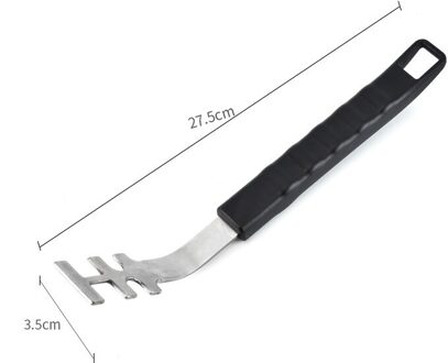 Hittebestendig Grill Rooster Lifter Rvs Anti-Brandwonden Draagbare Barbecue Outdoor Camping Gereedschap Accessoires Keuken Gereedschap