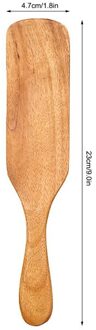 Hittebestendige Acacia Houten Keuken Gebruiksvoorwerp Set Houten Kookgerei Spatel Schuimspaan Spatel Spurtle Kookgerei klein Shovel