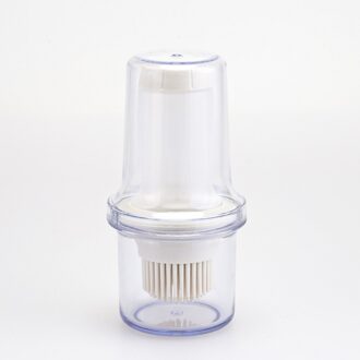 Hittebestendige Bakken Bedruipen Borstels Siliconen Bbq Grill Olie Fles Borstel Keuken Accessoires Barbecue Pastry Olie Saus Borstel Beige