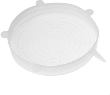 Hittebestendige Herbruikbare Stretch Siliconen Deksels Universele Voedsel Wrap Bowl Pot Pan Cover Kookgerei Deksels Keuken Koelkast 21cm