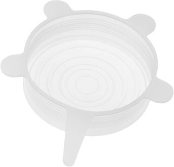 Hittebestendige Herbruikbare Stretch Siliconen Deksels Universele Voedsel Wrap Bowl Pot Pan Cover Kookgerei Deksels Keuken Koelkast 9.8cm