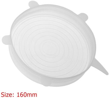 Hittebestendige Herbruikbare Stretch Siliconen Deksels Universele Wrap Bowl Pot Pan Cover Kookgerei Deksels Keuken Koelkast Accessoires 16cm