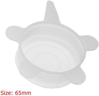 Hittebestendige Herbruikbare Stretch Siliconen Deksels Universele Wrap Bowl Pot Pan Cover Kookgerei Deksels Keuken Koelkast Accessoires 6.5cm