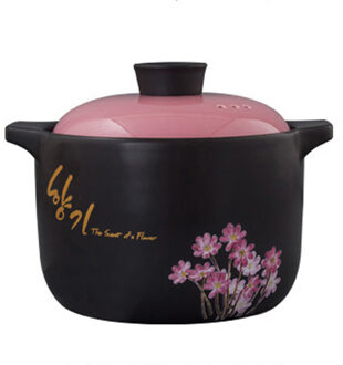 Hittebestendige Keramische Zand Pot Bodem Gezondheid Soep Pot Gestoofd Shang Shi Braadpan 4 litres