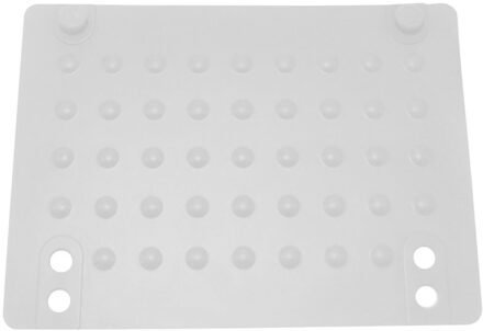 Hittebestendige Mat Voor Stijltang Opslag Anti Slip Siliconen Reizen Krultang Golf Punt Lichtgewicht Thuis Duurzaam wit