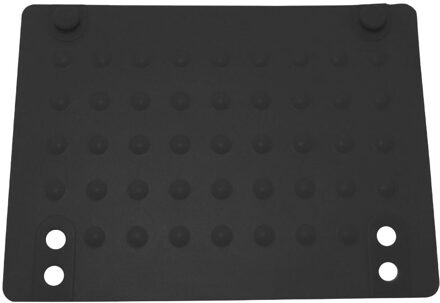 Hittebestendige Mat Voor Stijltang Opslag Anti Slip Siliconen Reizen Krultang Golf Punt Lichtgewicht Thuis Duurzaam zwart