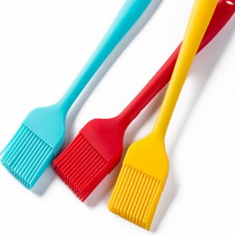 Hittebestendige Olie Grill Silicium Koken Bbq Borstel 3 Stks/set