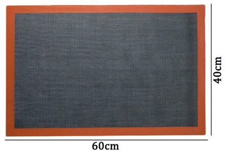 Hittebestendige Oven Sheet Liner Bakken Mat Voor Cookie/Brood/ /Biscuit/Puff/Eclair Geperforeerde Silicone gebak Anti-aanbak Mat Tool 40x60cm