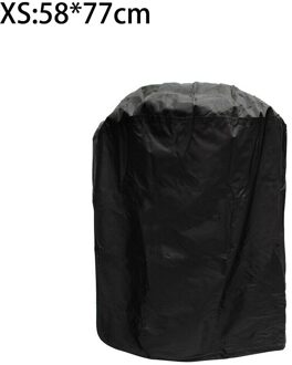 Hittebestendigheid Bbq Grill Cover Regen Gas Zwart Oxford Doek XS