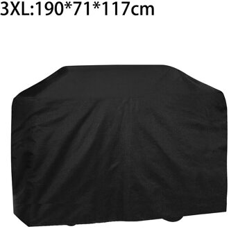 Hittebestendigheid Bbq Grill Cover Regen Gas Zwart Oxford Doek XXXL
