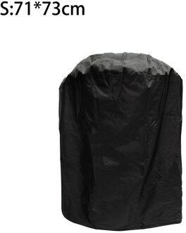 Hittebestendigheid Bbq Grill Cover Regen Gas Zwart Oxford Doek