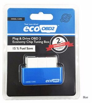 Hiyork 1 Pc Technische Auto Fuel Saver Gas Besparing Olie-Saving Apparaat Voor Universele Auto Brandstof-Brandstof Besparen economizer Chip Duurzaam Gereedschap blauw diesel car