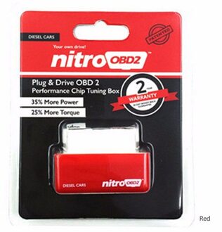 Hiyork 1 Pc Technische Auto Fuel Saver Gas Besparing Olie-Saving Apparaat Voor Universele Auto Brandstof-Brandstof Besparen economizer Chip Duurzaam Gereedschap rood diesel car