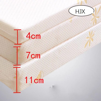 HJX 100% Memory Foam Mattress Foldable Slow rebound Tatami Cotton Mattress Cover Bedspreads King Queen Twin Full Size