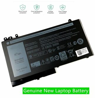 Hkfz Gneuine NGGX5 Laptop Batterij Voor Dell Latitude E5270 E5470 M3510 E5570 E5550 E5570 JY8D6 954DF 0JY8D6 11.4V 47WH