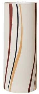 HKliving Cilinder Lampenkap Ø 33 cm - Swirl Multicolor