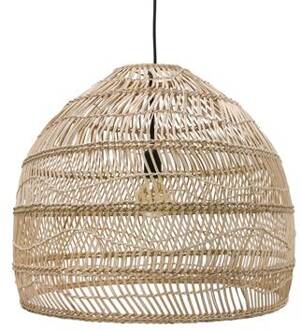 HKliving Wicker Rieten Hanglamp M Beige