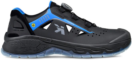 HKS Werkschoen RS 286 BOA S1P | Zwart/Blauw | Maat 47 - 4040005192474