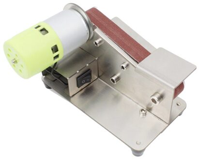 HLZS-15 Graden Sander Riem Machine 150W Elektrische Bandschuurmachine Polijsten Grinder Sander Slijpen Tool Cutter Randen Puntenslijper