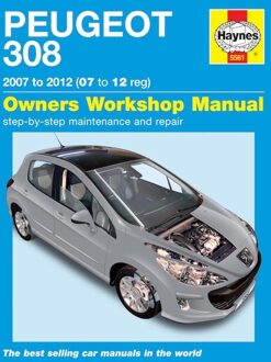 HM Peugeot 308 2007-2012 Petrol & Diesel