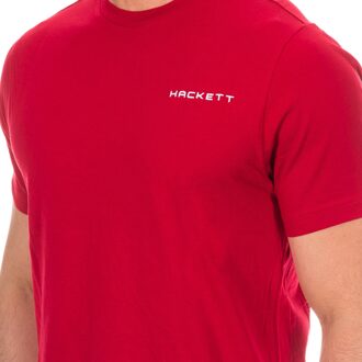 HMX2000D heren t-shirt met korte mouwen en ronde hals - maat XL Rood