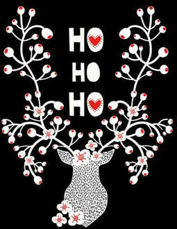 Ho Ho Ho Women's T-Shirt - Black - 3XL