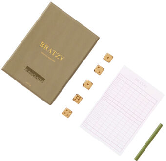 Hobbelig dobbelspel - maat One size Groen