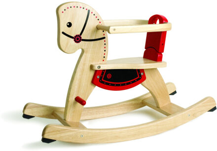 Hobbelpaard met afneembare veiligheidsbeugel