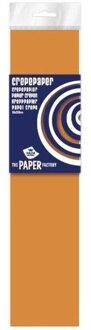 Hobby crepe papier neon oranje 250 x 50 cm - Crepepapier