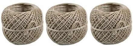 Hobby/klus touw 50 meter 3 rollen