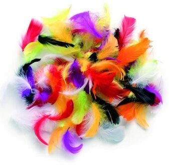 Hobby/knutsel sierveren - kleuren mix - 150x gram - decoratie materiaal