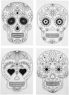 Hobby krimpfolie Day of the dead 4 vellen