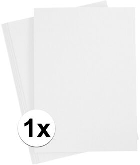 Hobby papier wit karton A4