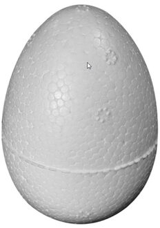 Hobby piepschuim vorm ei - 20x - 6 cm - eieren knutsel vormen - paaseieren